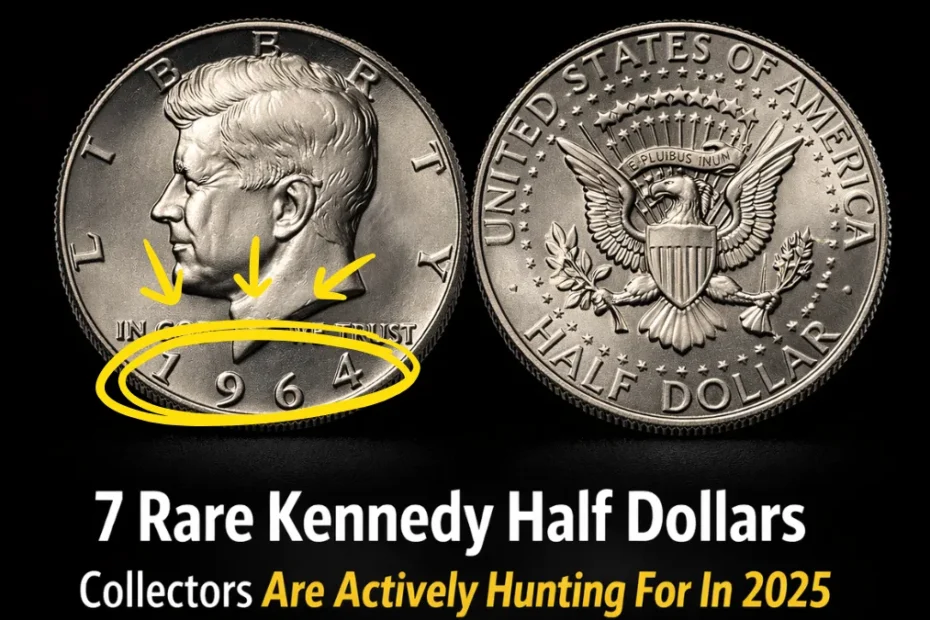 7 Rare Kennedy Half Dollars Collectors Are Actively Hunting For In 2025