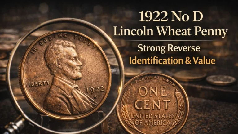 Rare 1922 No D Lincoln Wheat Penny With Strong Reverse: Identification and Value