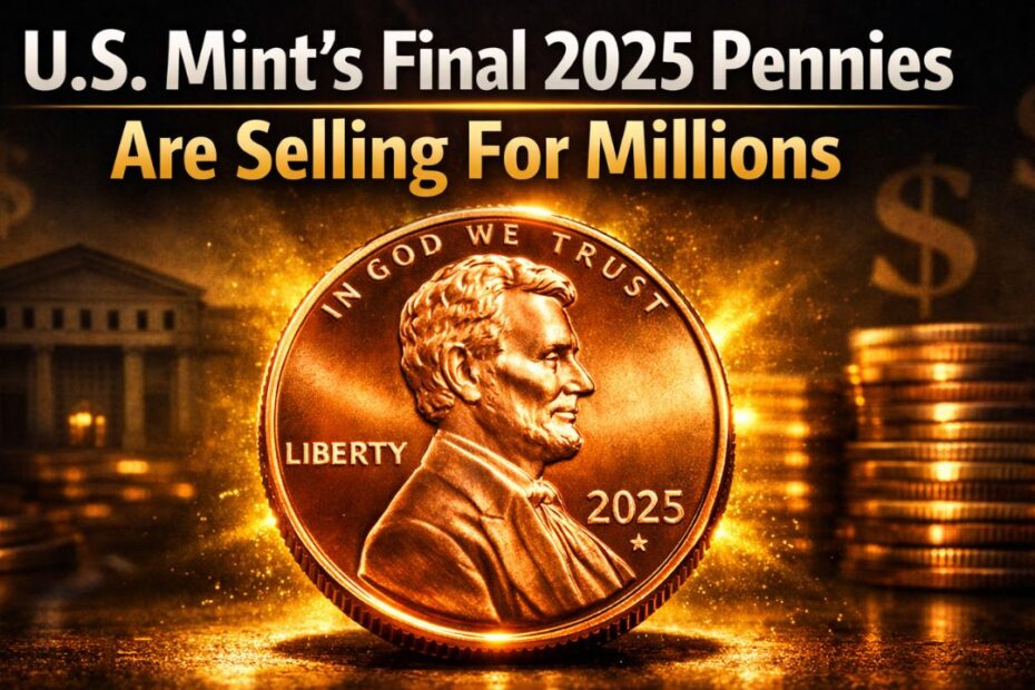 U.S. Mint’s Final 2025 Pennies Are Selling For Millions — Find Out Why