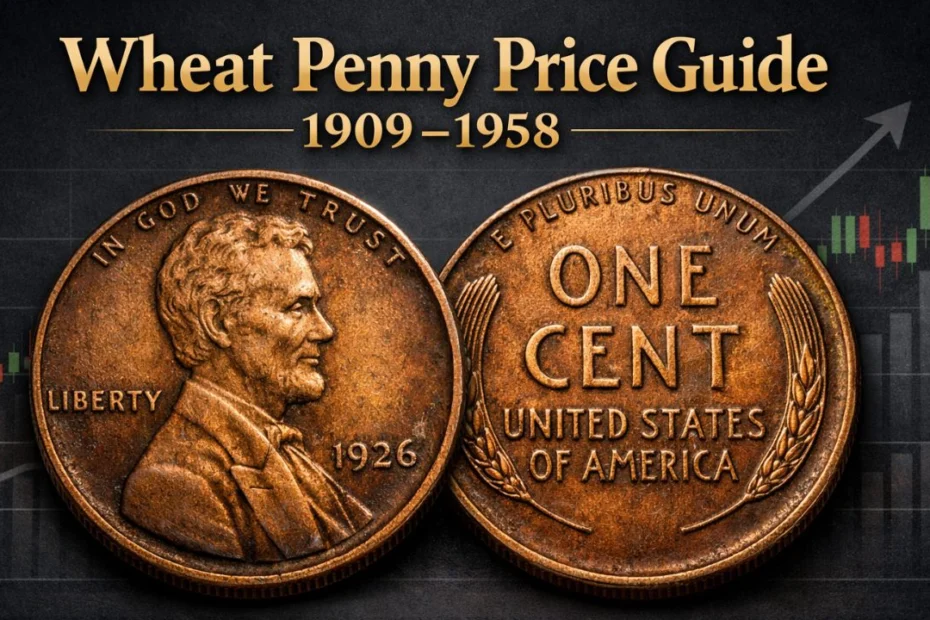 Wheat Penny Worth Explained- 1909–1958 Values, Rarity, And Market Trends